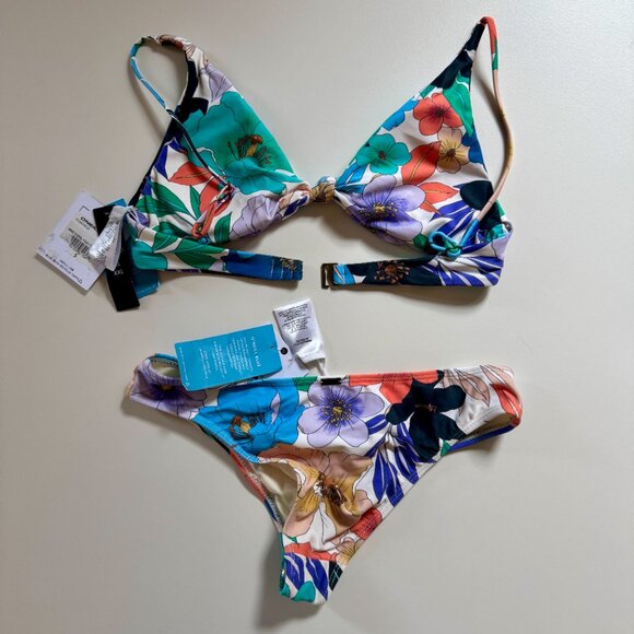 O'NEILL Abbie Floral Bikini Set S/XS NWT - Picture 7 of 11